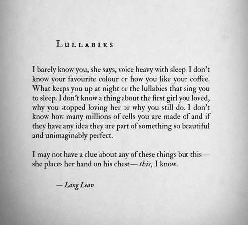 lullabies lang leav
